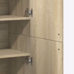 vidaXL Highboard Sideboard Side Cabinet Cupboard Brown Oak Engineered Wood - sonoma oak - Additional view 7