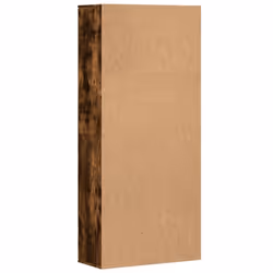 vidaXL Highboard Sideboard Side Cabinet Cupboard Brown Oak Engineered Wood - smoked oak - Additional view 4