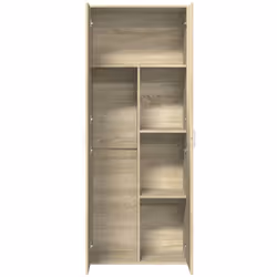 vidaXL Highboard Sideboard Cabinet Storage Cupboard Sonoma Oak Engineered Wood - sonoma oak - Additional view 5