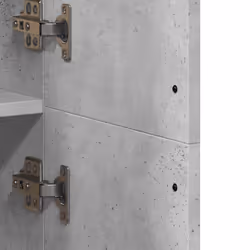 vidaXL Highboard Sideboard Cabinet Storage Cupboard Sonoma Oak Engineered Wood - concrete grey - Additional view 7