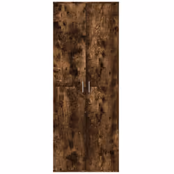 vidaXL Highboard Sideboard Cabinet Storage Cupboard Sonoma Oak Engineered Wood - smoked oak - Additional view 2