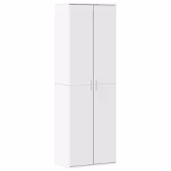vidaXL Highboard Sideboard Side Cabinet Storage Cupboard White Engineered Wood