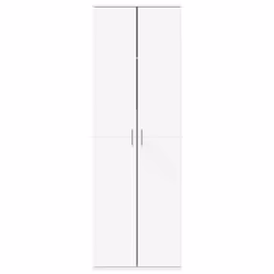 vidaXL Highboard Sideboard Side Cabinet Storage Cupboard White Engineered Wood