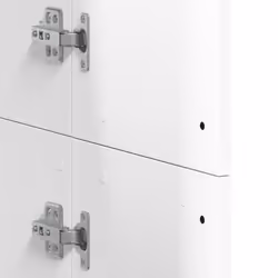 vidaXL Highboard Sideboard Side Cabinet Storage Cupboard White Engineered Wood - Additional view 7