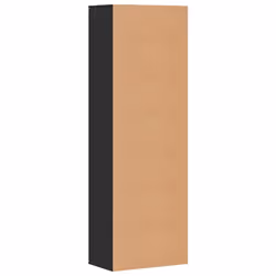 vidaXL Highboard Sideboard Side Cabinet Storage Cupboard Black Engineered Wood - Additional view 4
