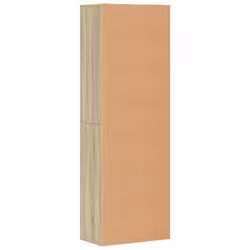 vidaXL Highboard Sideboard Cabinet Storage Cupboard Sonoma Oak Engineered Wood - Additional view 4