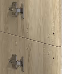 vidaXL Highboard Sideboard Cabinet Storage Cupboard Sonoma Oak Engineered Wood - Additional view 7