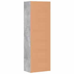 vidaXL Highboard Sideboard Cabinet Side Cupboard Concrete Grey Engineered Wood - Additional view 4
