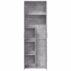 vidaXL Highboard Sideboard Cabinet Side Cupboard Concrete Grey Engineered Wood - Additional view 6
