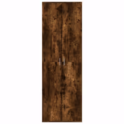 vidaXL Highboard Sideboard Cabinet Storage Cupboard Smoked Oak Engineered Wood