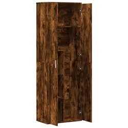 vidaXL Highboard Sideboard Cabinet Storage Cupboard Smoked Oak Engineered Wood - Additional view 5