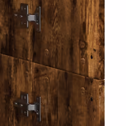 vidaXL Highboard Sideboard Cabinet Storage Cupboard Smoked Oak Engineered Wood - Additional view 7
