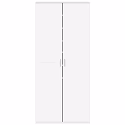 vidaXL Shoe Cabinet Shoe Storage Cupboard Shoe Rack White Engineered Wood - Additional view 2