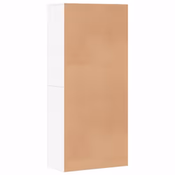 vidaXL Shoe Cabinet Shoe Storage Cupboard Shoe Rack White Engineered Wood - Additional view 4
