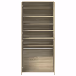 vidaXL Shoe Cabinet Shoe Storage Cupboard Shoe Rack Sonoma Oak Engineered Wood - Additional view 5
