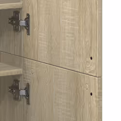 vidaXL Shoe Cabinet Shoe Storage Cupboard Shoe Rack Sonoma Oak Engineered Wood - Additional view 7