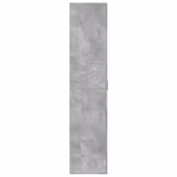 vidaXL Shoe Cabinet Shoe Storage Rack Cupboard Concrete Grey Engineered Wood