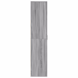 vidaXL Shoe Cabinet Grey Sonoma 80x39x178 cm Engineered Wood - Additional view 3