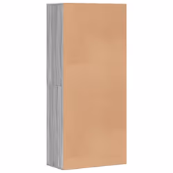 vidaXL Shoe Cabinet Grey Sonoma 80x39x178 cm Engineered Wood - Additional view 4