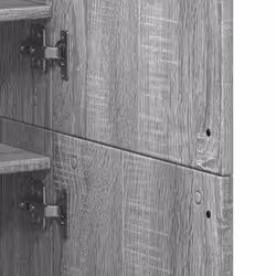 vidaXL Shoe Cabinet Grey Sonoma 80x39x178 cm Engineered Wood - Additional view 7