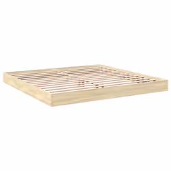 vidaXL Bed Frame Home Bed Base Bedstead Brown Oak 140x190 cm Engineered Wood - sonoma oak, 180 x 200 cm/ 17 cm
