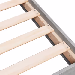 vidaXL Bed Frame Bedroom Bed Base Bedstead White 120x200 cm Engineered Wood - concrete grey, 180 x 200 cm/ 17 cm - Additional view 6