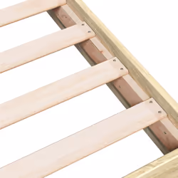 vidaXL Bed Frame Home Bed Base Bedstead Brown Oak 140x190 cm Engineered Wood - sonoma oak, 140 x 200 cm/ 17 cm - Additional view 6