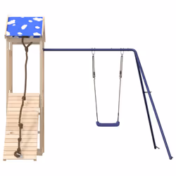 vidaXL Outdoor Playset Garden Playhouse Playground Equipment Solid Wood Pine - Additional view 2