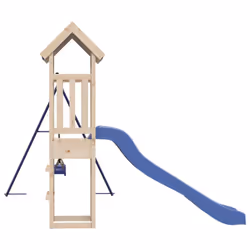 vidaXL Outdoor Playset Garden Playhouse Kids Playground Impregnated Wood Pine - solid pine wood - Additional view 5