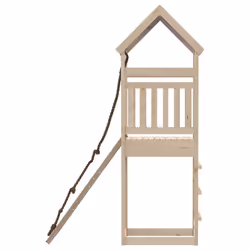 vidaXL Outdoor Playset Garden Playhouse Playground Equipment Solid Wood Pine - solid pine wood - Additional view 4