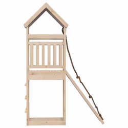 vidaXL Outdoor Playset Garden Playhouse Playground Equipment Solid Wood Pine - solid pine wood - Additional view 5