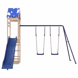 vidaXL Outdoor Playset Solid Wood Pine playset wooden playset playground set - Additional view 2