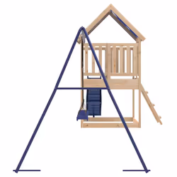 vidaXL Outdoor Playset Garden Playhouse Kids Playground Impregnated Wood Pine - solid pine wood - Additional view 4
