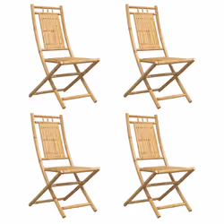 VidaXL 3278513 outdoor chair Terrace Padded seat Bamboo - Additional view 4