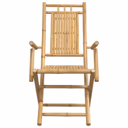 VidaXL 3278514 outdoor chair Terrace Padded seat Bamboo - Additional view 5