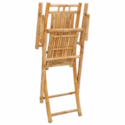 VidaXL 3278514 outdoor chair Terrace Padded seat Bamboo - Additional view 8