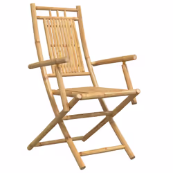 VidaXL 3278516 outdoor chair Terrace Padded seat Bamboo
