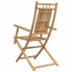 VidaXL 3278516 outdoor chair Terrace Padded seat Bamboo - Additional view 7