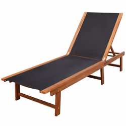 VidaXL 3279247 outdoor chair Lounge Padded seat Acacia wood