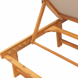 VidaXL 3279251 outdoor chair Lounge Padded seat Acacia wood, Fabric - Additional view 5