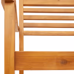 vidaXL Garden Chairs Outdoor Chair Patio Dining Chair 4 pcs Solid Wood Acacia - Additional view 8