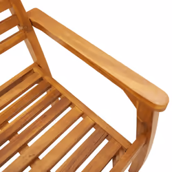 vidaXL Garden Chairs Outdoor Chair Balcony Dining Chair Solid Wood Acacia - 8 pcs - Additional view 7