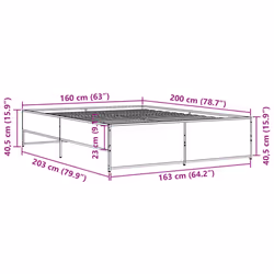 VidaXL 3279867 bed frame - Additional view 8