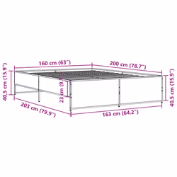 VidaXL 3279877 bed frame - Additional view 8