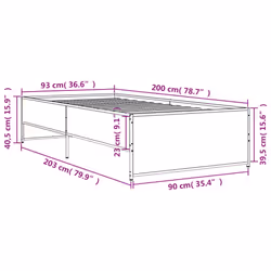 VidaXL 3279901 bed frame - Additional view 8
