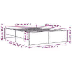 VidaXL 3279907 bed frame - Additional view 8