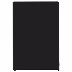 vidaXL Wheelie Bin Storage for 3 Bins Garden Store Trash Cover Black Steel - Additional view 5