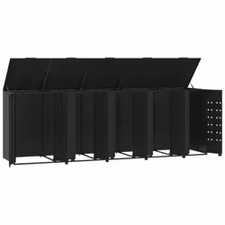VidaXL 3279980 waste container accessory Black - Additional view 7