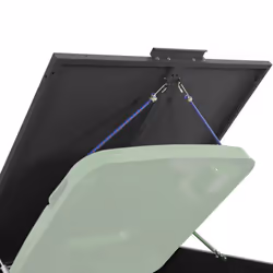 VidaXL 3279981 waste container accessory Black - Additional view 8