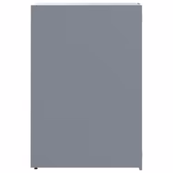 vidaXL Wheelie Bin Storage for 2 Bins Garden Store Trash Cover Grey Steel - Additional view 5